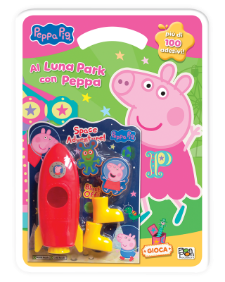 peppa pig_luna park + razzo